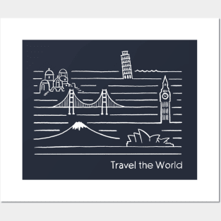 Travel the World Posters and Art